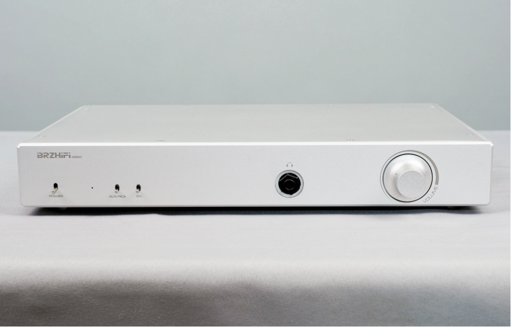 C3850 Full Aluminum Amplifier Chassis Preamplifier Enclosure/ headphone Amplifier Box/DIY case