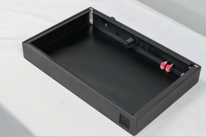 C3850 Full Aluminum Amplifier Chassis Preamplifier Enclosure/ headphone Amplifier Box/DIY case