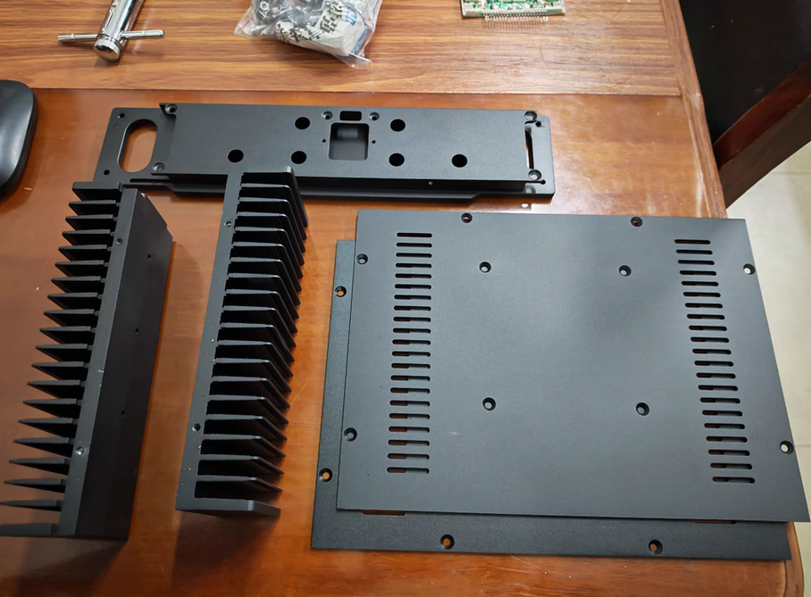 New All Aluminum Class A 1969 Amplifier Chassis hifi DIY Box Suitable For LM3886 / TDA7293 with heatsink