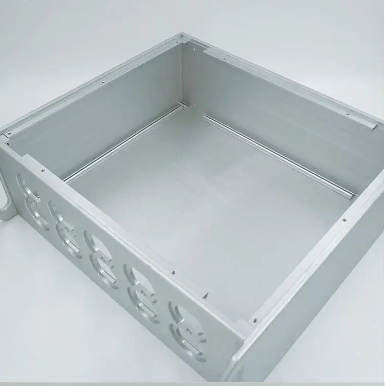 BZ3613 aluminum Silver Power Box American Standard PSU Chassis HIFI PSU Enclosure DIY Case