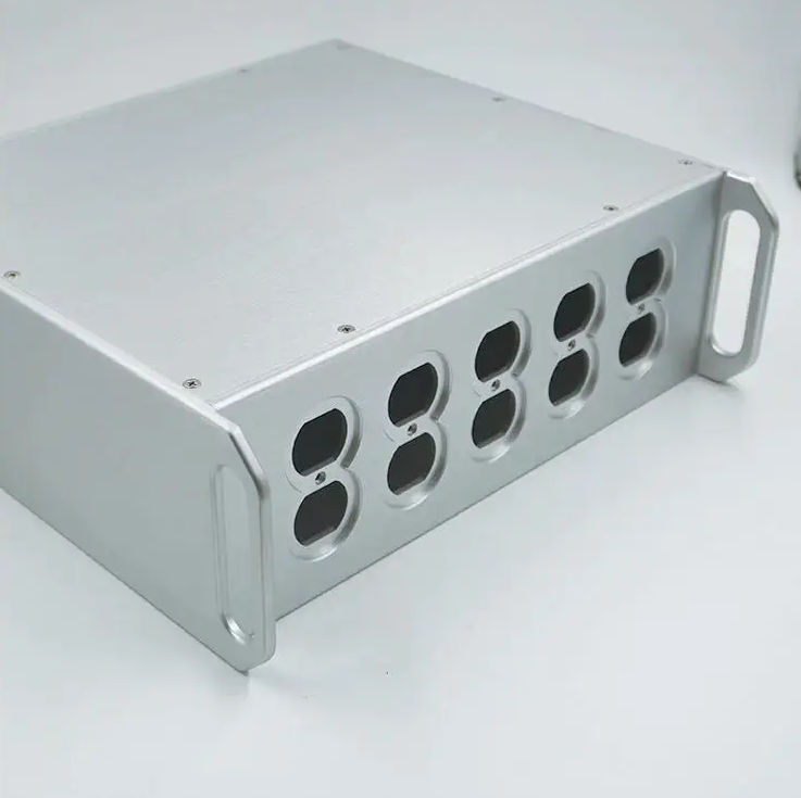 BZ3613 aluminum Silver Power Box American Standard PSU Chassis HIFI PSU Enclosure DIY Case