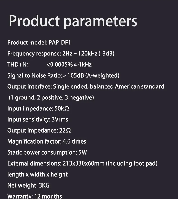 Berlin 877 Flagship Pre-Line Pre-Amplifier Full Balanced audio Preamplifier