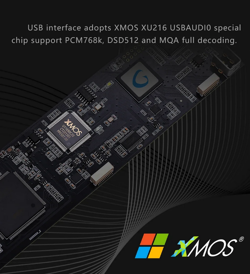 GUSTARD DAC-X26III Network Streaming Decoder Double ES9039SPRO DSD512 PCM768 MQA With remote control