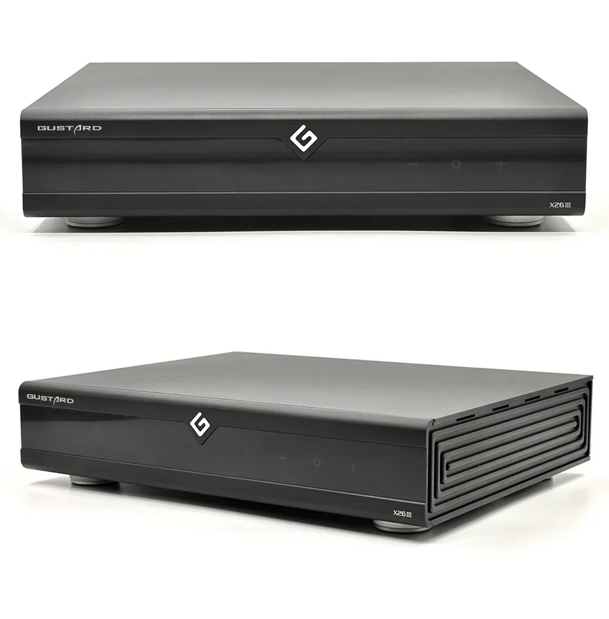 GUSTARD DAC-X26III Network Streaming Decoder Double ES9039SPRO DSD512 PCM768 MQA With remote control