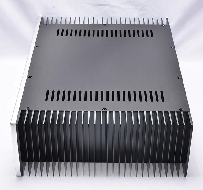 BZ4312 Pure Rear Class A Full Aluminum Power Amplifier Chassis DIY Box with both side heatsink