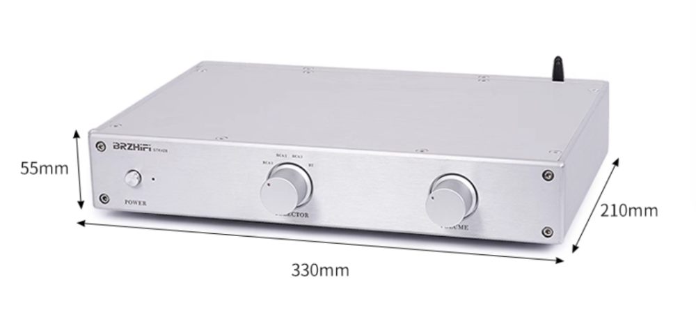 Finished PA-428PRO High power household D-class 200W*2 stereo amplifier