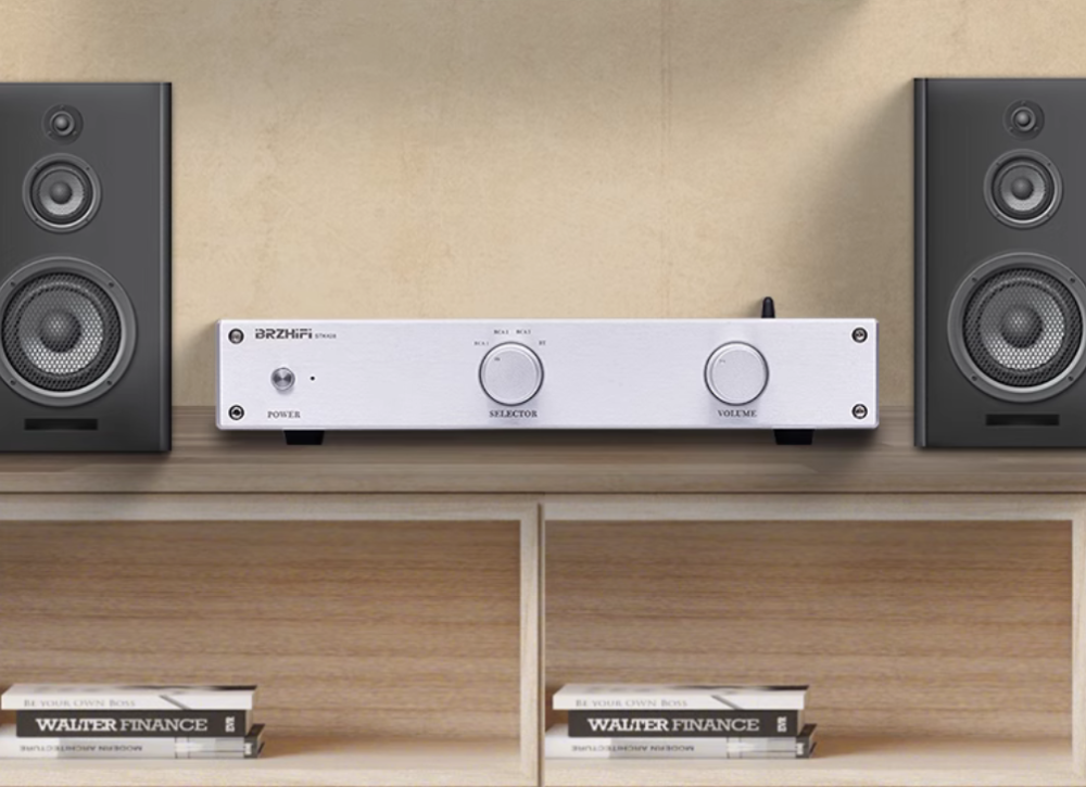 Finished PA-428PRO High power household D-class 200W*2 stereo amplifier