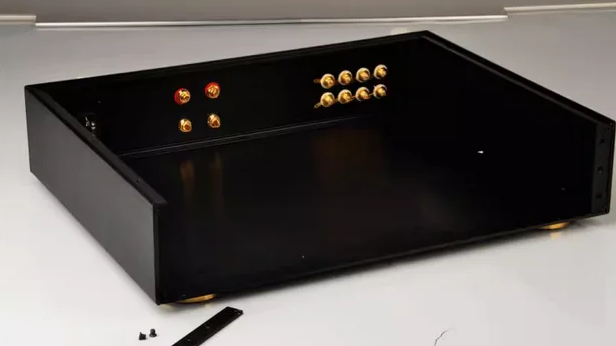 Goldmund aluminum preAmplifier Chassis Power Amp Case DIY Audio Enclosure 430*308*88mm