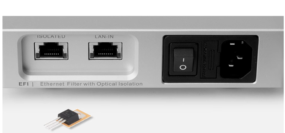 EFI HiFi Audio Photoelectric Isolator Ethernet Signal Noise Purifier Linear Power Supply Filter