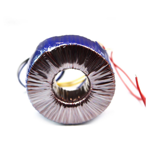150W Japanese A1 iron core Pure copper wire wound Audio Toroidal Transformer for amplifier output：18V-0-18V