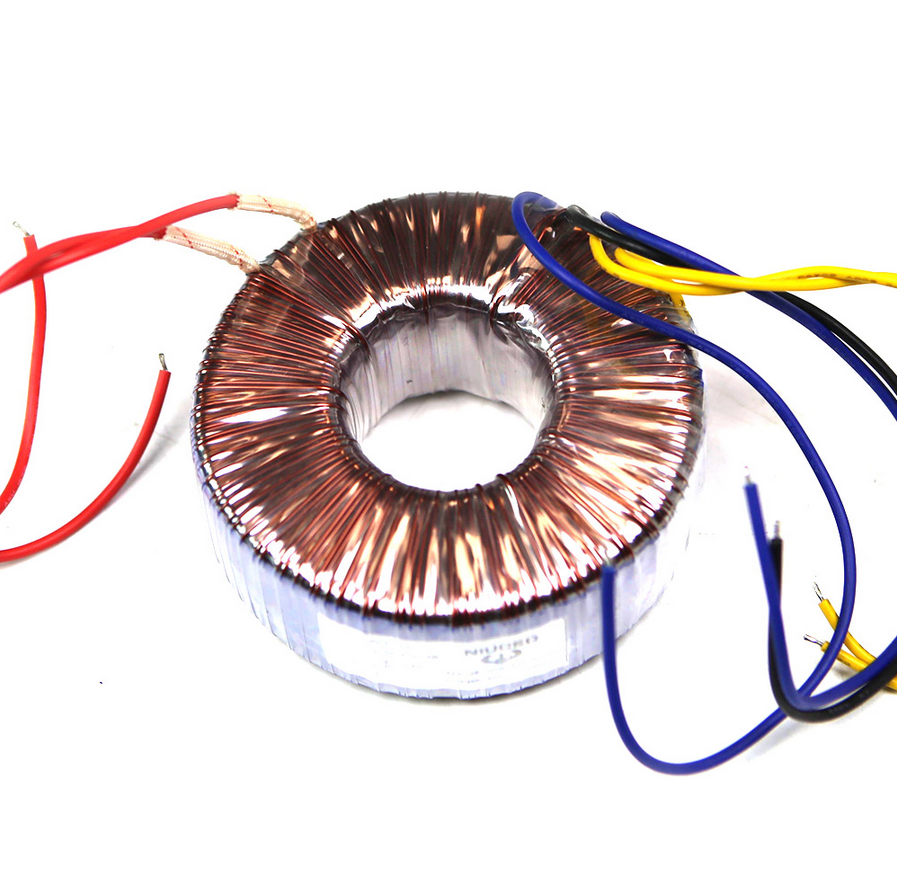150W Japanese A1 iron core Pure copper wire wound Audio Toroidal Transformer for amplifier output：18V-0-18V