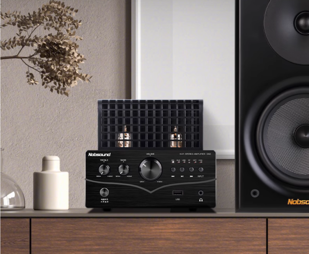 Nobsound DA3 Electronic tube wireless Bluetooth headphone amplifier HIFI mini electronic tube amplifier