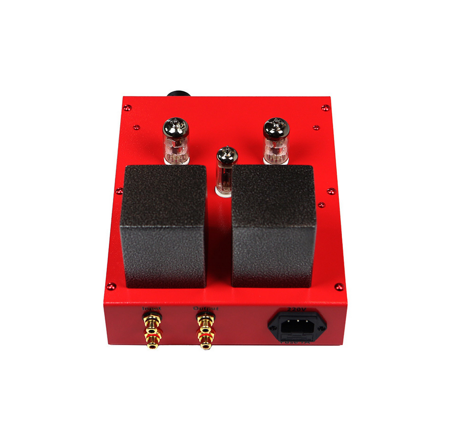 Finished X10D Upgraded electronic tube buffer circuit tube preamplifier Ferrari Red Commemorative Edition