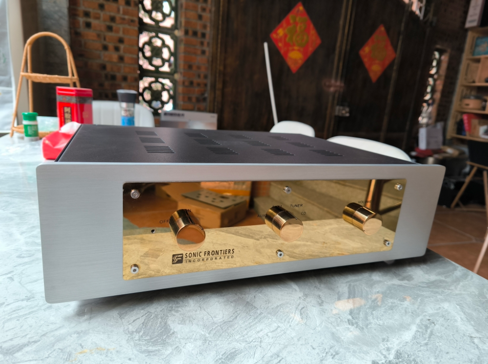 Mimic canada SONIC FRONTIERS tube preamp chassis HIFI DIY box