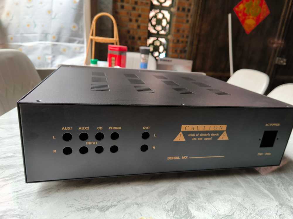 Mimic canada SONIC FRONTIERS tube preamp chassis HIFI DIY box