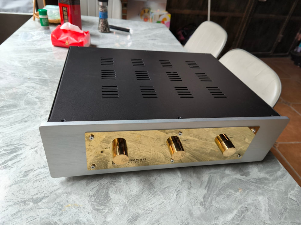 Mimic canada SONIC FRONTIERS tube preamp chassis HIFI DIY box