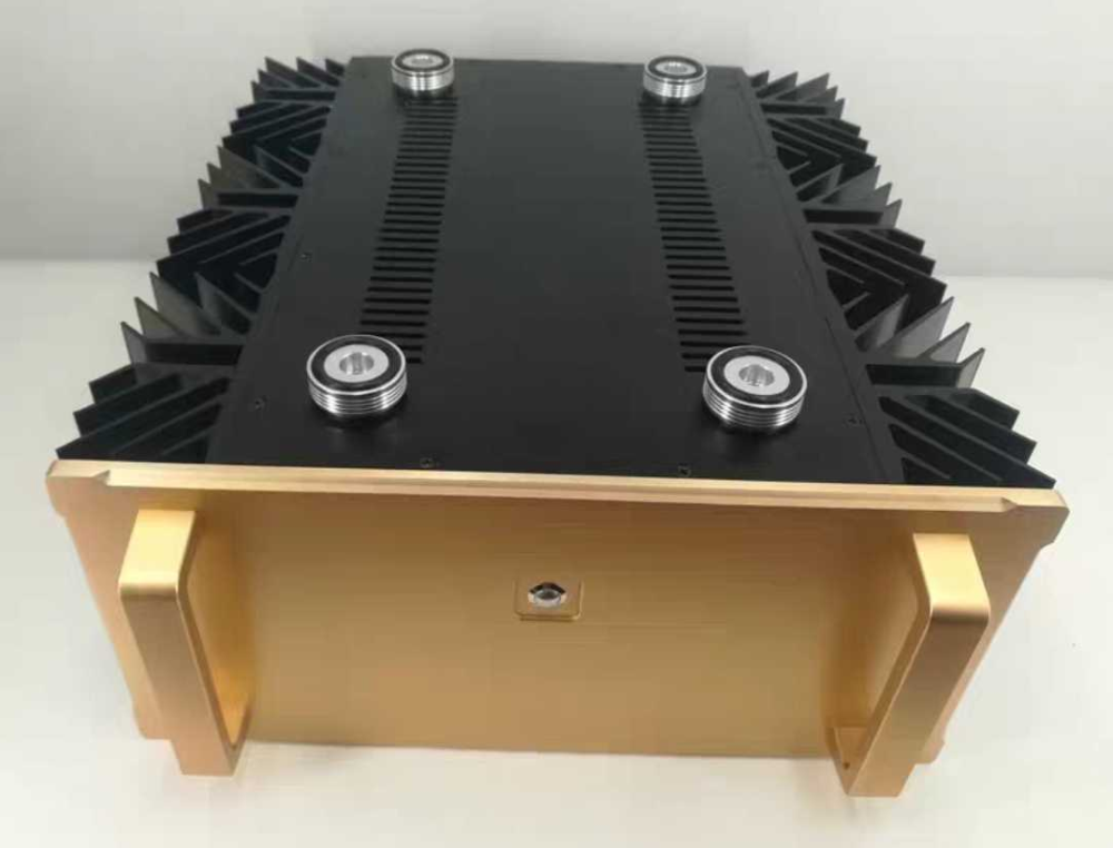 class A All-aluminum Amplifier Chassis DIY Large Case Audio Am Enclosure Can install A65, A70, P7100 circuits