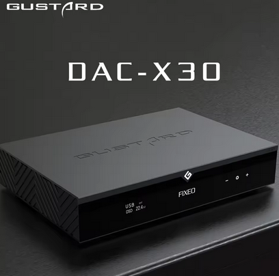 GUSTARD DAC-X30 Bridge Network Streaming Decoder ESS9039SPRO X 4 DAC Support ROON Airplay, UPnP, NAA, Spotify Preamplifier