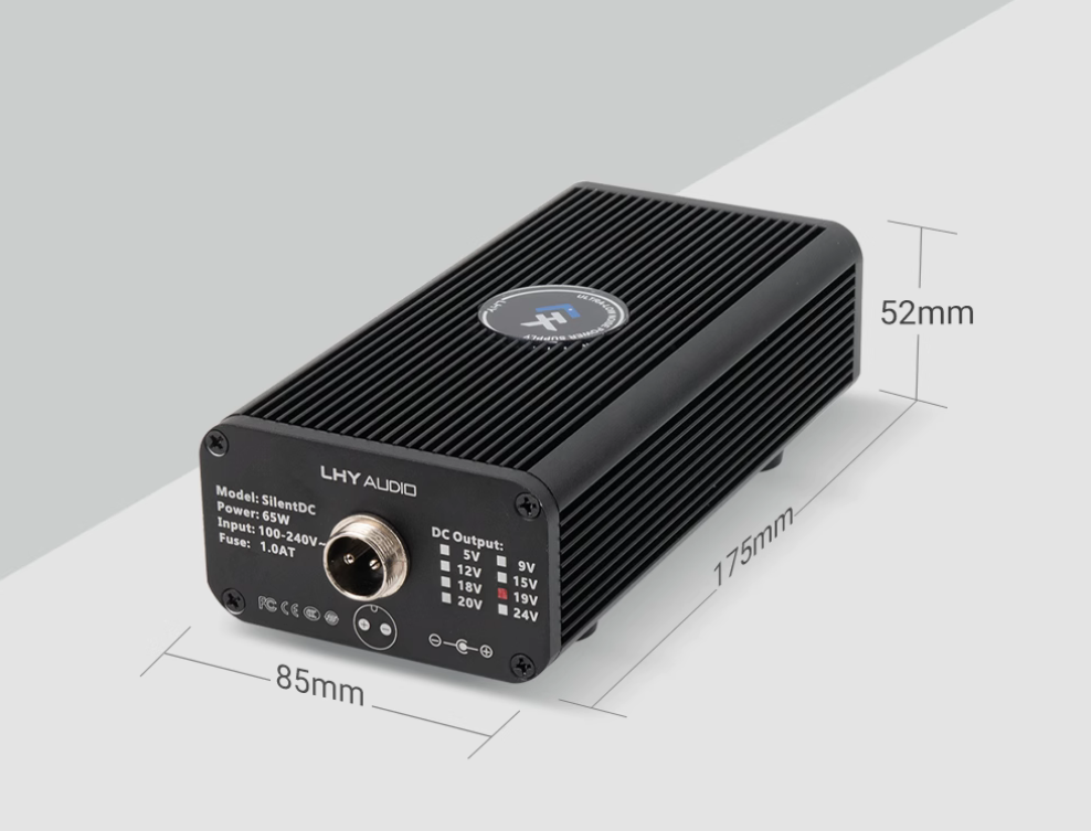 LHY Silent DC HiFi fever level uV low noise 84W DC 5V, 12V, 15V, 18V, 19V, 20V, 24V stabilized power adapter