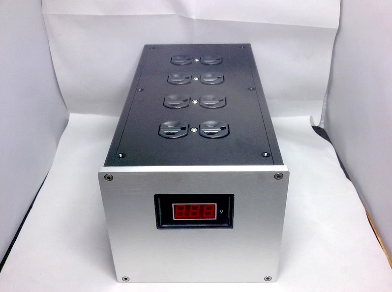 Power filter socket case Isolation transformer aluminum chassis American standard filter box