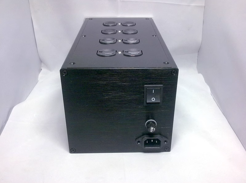 Power filter socket case Isolation transformer aluminum chassis American standard filter box