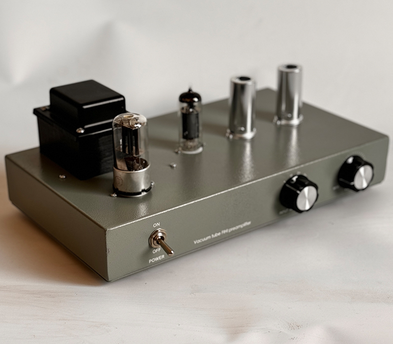 Finished 3A5 HIFI DIY stereo Direct heating electron tube preamplifier