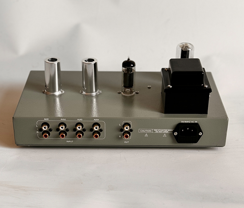 Finished 3A5 HIFI DIY stereo Direct heating electron tube preamplifier