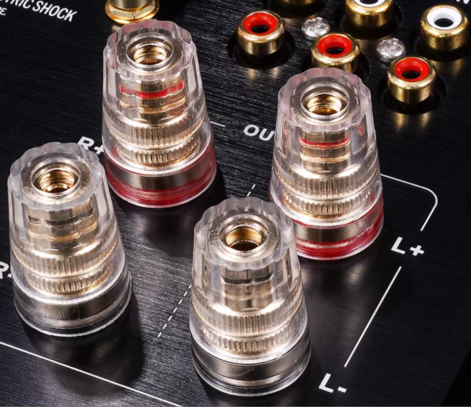 PA-417 150W+150W stereo HIFI DIY High power household amplifier Display with VU meter