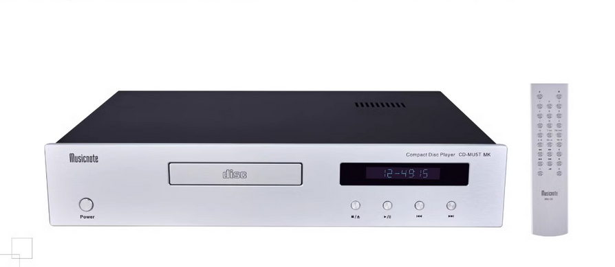 Music MU5T HIFI CD Turntable Player Vacuum Tube Transistor Output USB Bluetooth Input CD carousel Player 32Bit 192K PCM1795 Chip