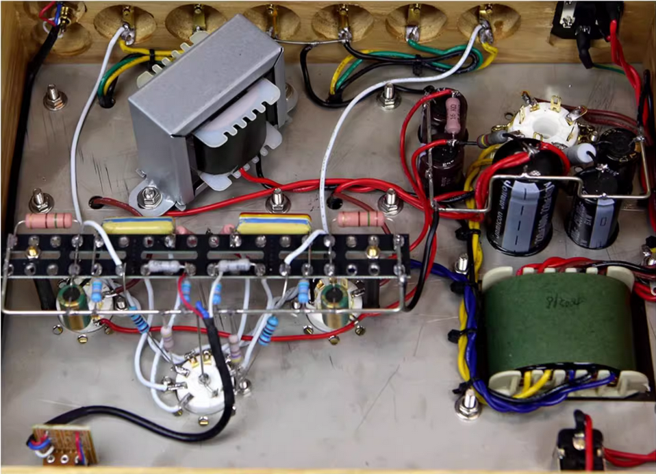6N11+EL84 5Z4P rectification HIFI DIY stereo 3.8W*2 Single ended tube amplifier pure Handmade