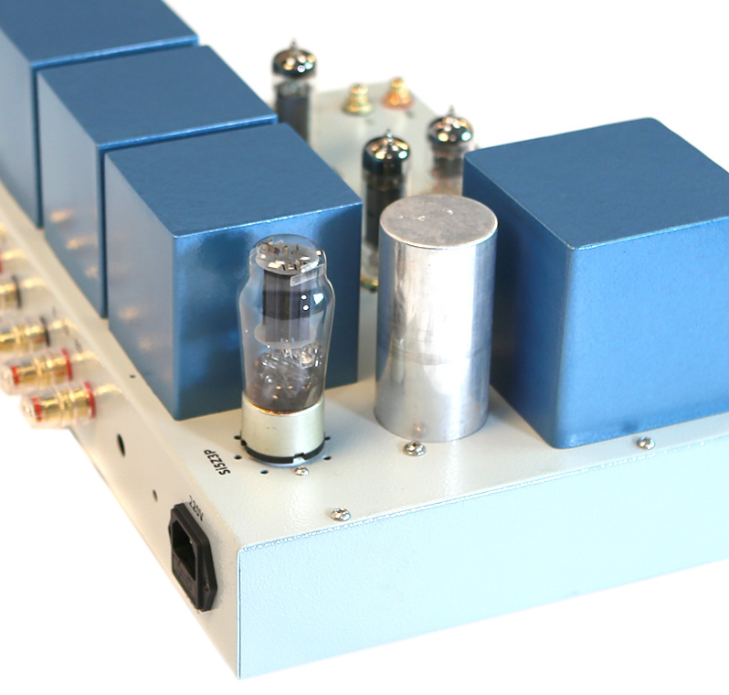 12AX7/ECC83 push 6P14/EL84 5Z4P HIFI DIY stereo 3.8W*2 tube amplifier with VU meter