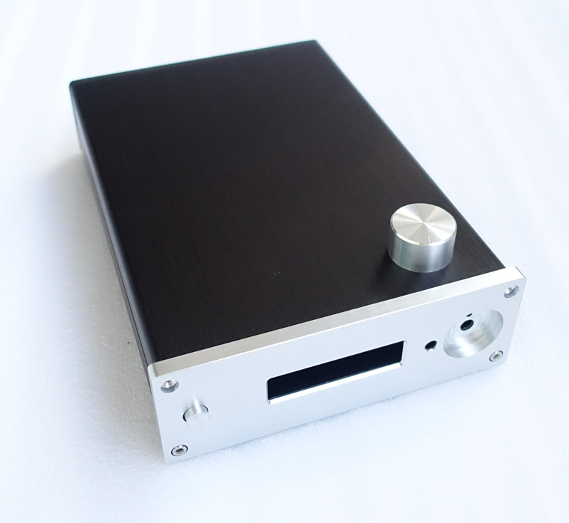 1706 Full aluminum HIFI DIY preamp chassis F6 circuit can be installed