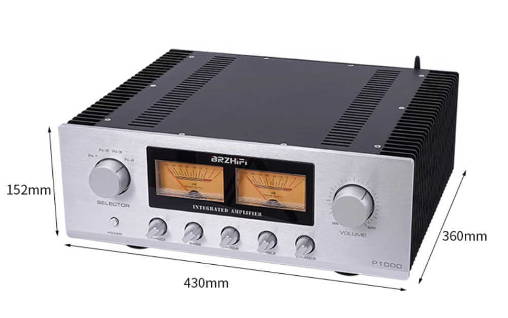 P1000 class AB HIFI DIY stereo 250W+250W power amplifier Refer to Accuphase circuit