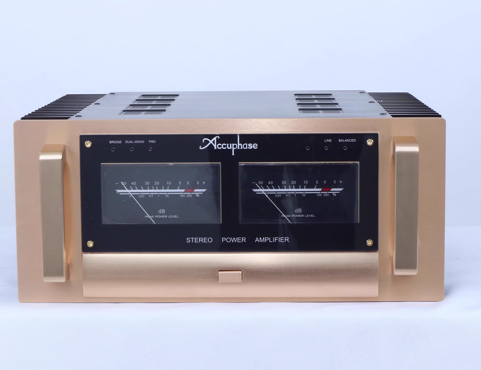 accuphase A65 class A hifi DIY post amplifier chassis both sides with heatsink amp box