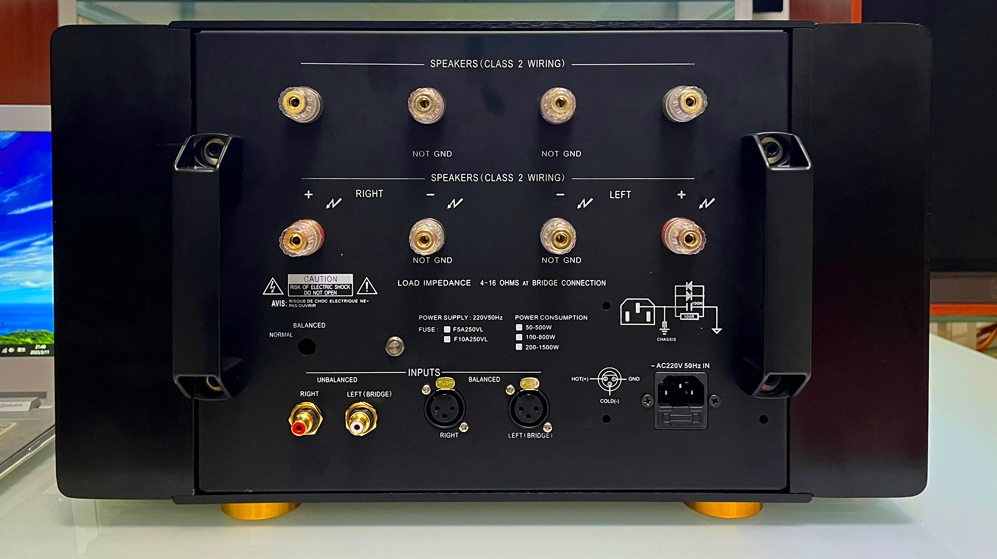 Imitation Accuphase P70 full aluminum HIFI DIY class A power amplifier chassis with VU meter