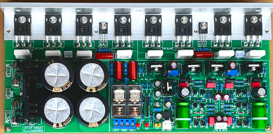 PIONEER DX60 circuit class A Field effect transistor stereo HIFI DIIY stereo amplifier board