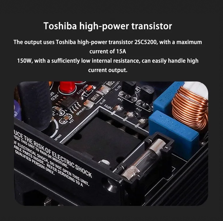 25W Low Noise Linear Sta bilized SPD-25PRO Linear Regulated DC Power Supply for Audio 5V 12V 15V