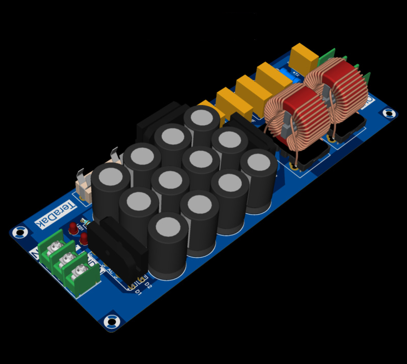 TeraDak Hifi Filter DC elimination board DC isolation board