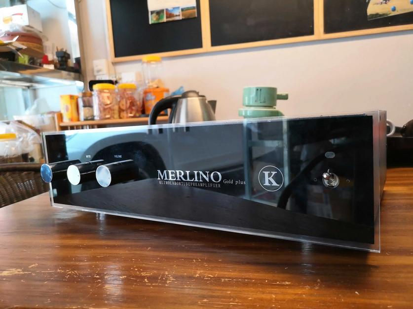 Klimo tube preamplifier DIY chassis acrylic panel +Steel body Installing box for amp DIY 430x110x260mm