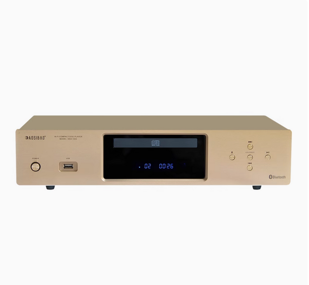 Lossless HIFI CD Player Bluetooth 5.0 OPA1612 Operational Amplifier DTS CD Music Player 24bit 192KHz Decoding XLR Outputs
