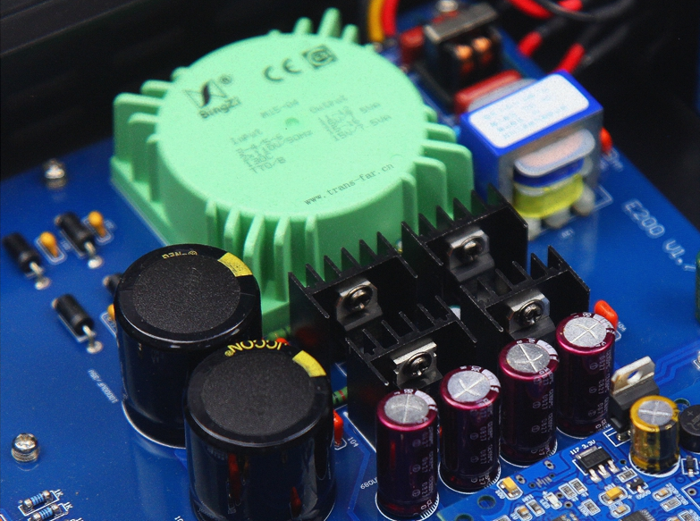 E200 HiFi DIY stereo balance Preamplifier Support Remote Control