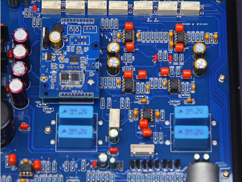 E200 HiFi DIY stereo balance Preamplifier Support Remote Control