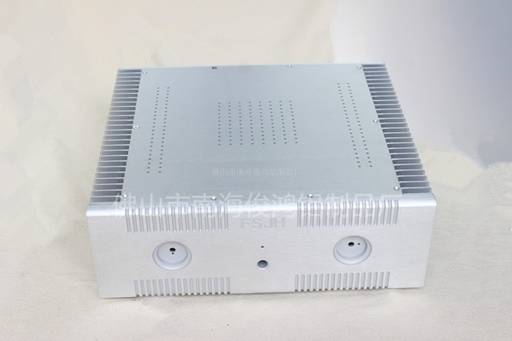 JH4820 full aluminum HIFI DIY class A power amplifier chassis silver amp case