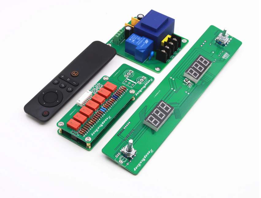 Hi end 128 Steps Remote Volume Control Board Relay Pure Resistor Shunt