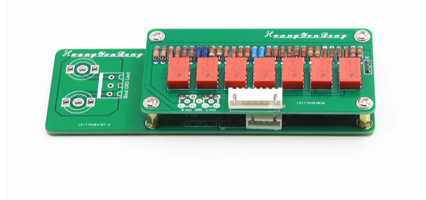 Hi end 128 Steps Remote Volume Control Board Relay Pure Resistor Shunt