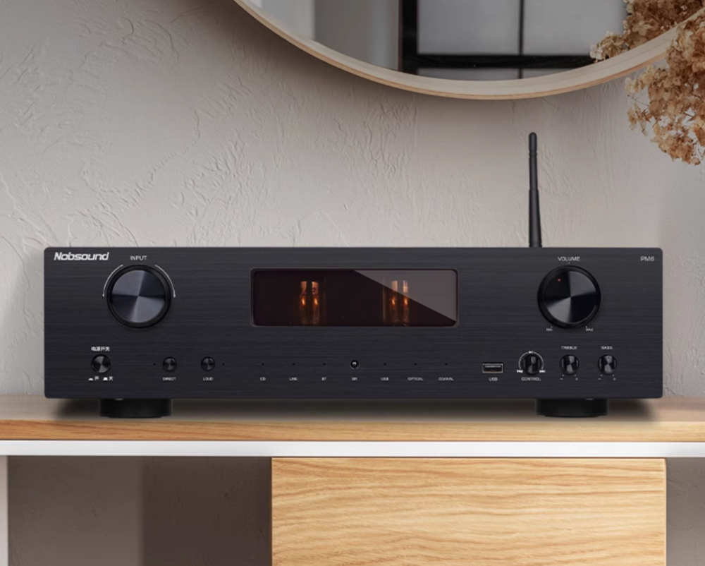 Nobsound PM6 HIFI stereo 140W*2 tube amplifier with bluetooth 5.0