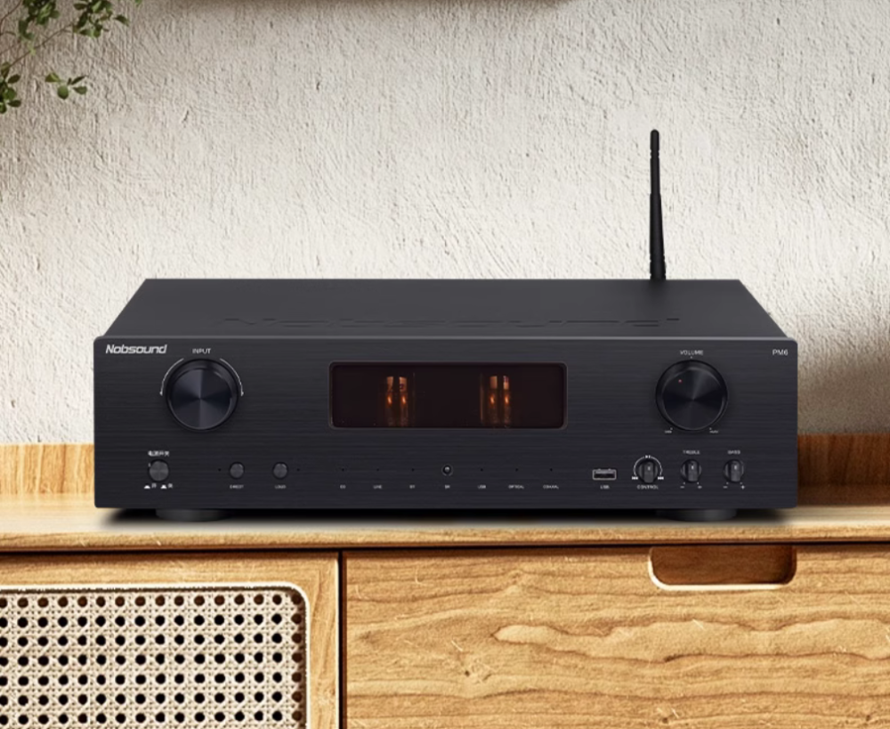Nobsound PM6 HIFI stereo 140W*2 tube amplifier with bluetooth 5.0