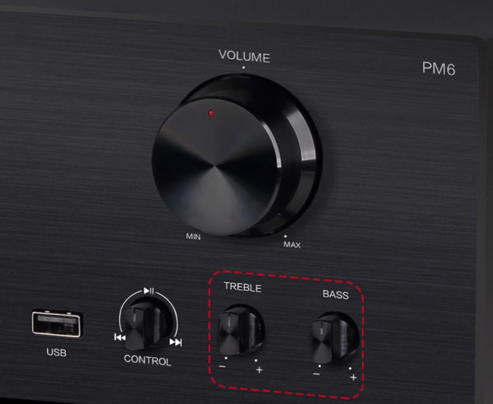 Nobsound PM6 HIFI stereo 140W*2 tube amplifier with bluetooth 5.0
