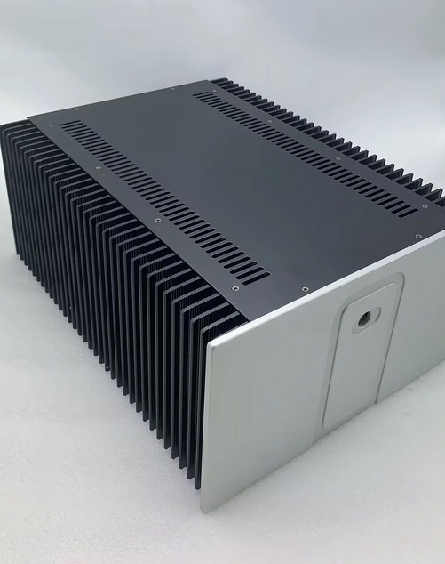 amplifier chassis Preamplifier case AMP EnclosureDIY box aluminum panel + iron boday(320 *180*406mm)