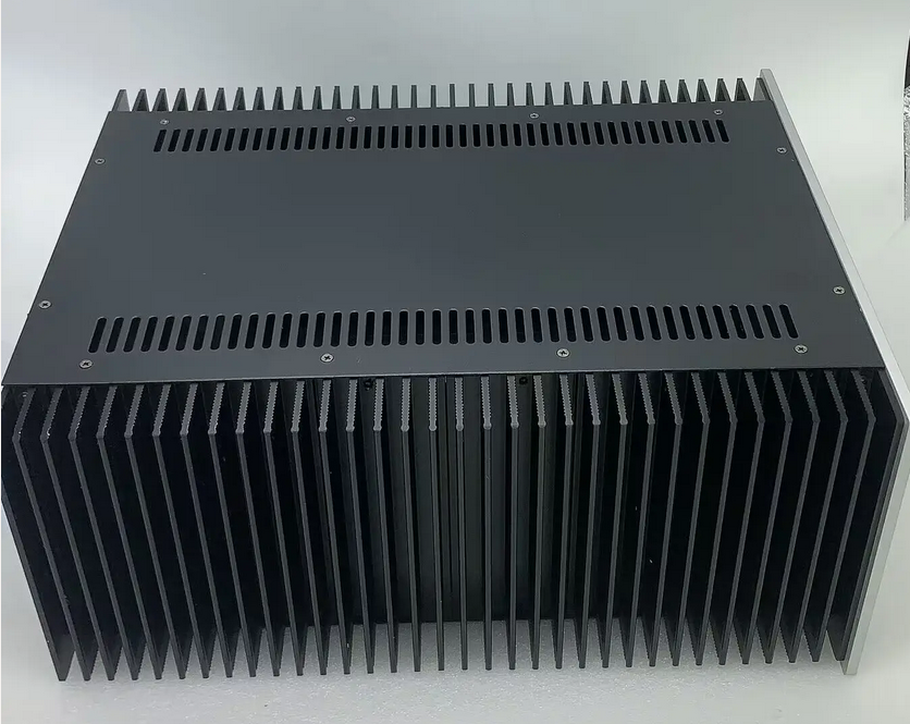 amplifier chassis Preamplifier case AMP EnclosureDIY box aluminum panel + iron boday(320 *180*406mm)